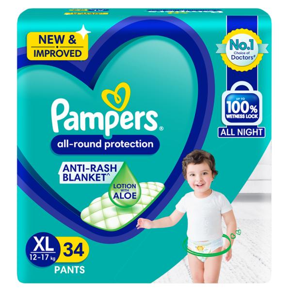 Pampers All Round Protection XL 34 Pants